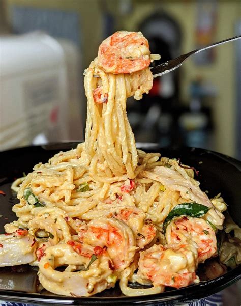 Resepi Spaghetti Carbonara Udang Vannamei